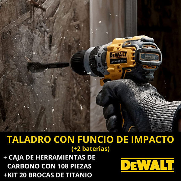 Kit Walt + 2 baterías + caja de herramientas