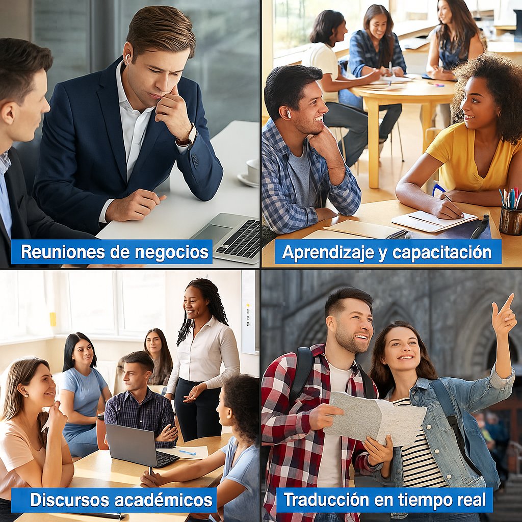 Translapods™ Auriculares Traductores Inteligentes